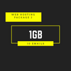 1GB with 10x email web-hosting